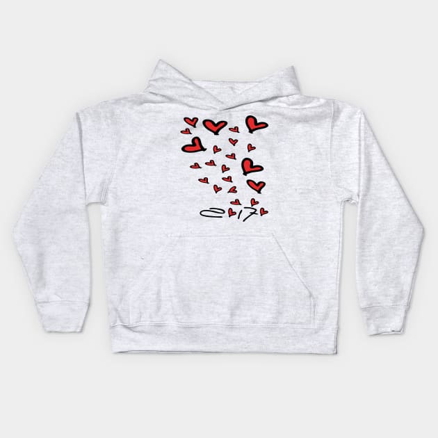 Growing love Kids Hoodie by CindyS